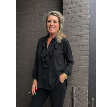 Blouse Travel Birgit zwart