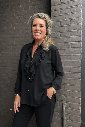 Blouse Travel Birgit zwart