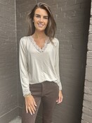 Top Mies beige