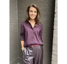 Blouse Yvon Aubergine