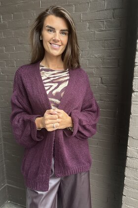 Vest Peggy Aubergine