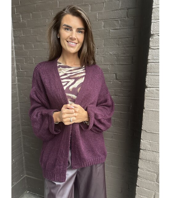 Vest Peggy Aubergine