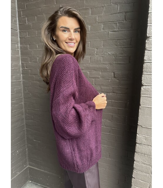 Vest Peggy Aubergine