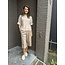 Jort Leather Look Beige