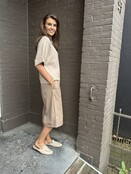 Jort Leather Look Beige
