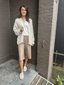 Jort Leather Look Beige