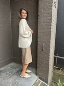 Jort Leather Look Beige