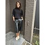 Jort Leather Look Zwart