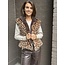 Bodywarmer Fluffy Panter Bruin