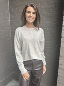 Trui Hearts Beige