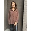 Blouse Plisse Bruin