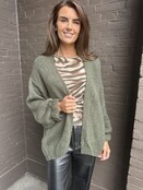 Vest peggy Army Groen
