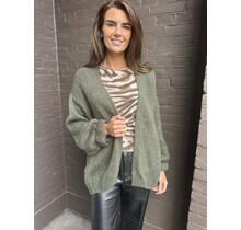 Vest peggy Army Groen