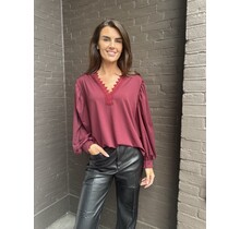 Top Vicky bordeaux