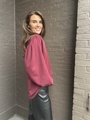 Top Vicky bordeaux
