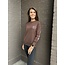 Trui New York Bruin Ruit