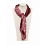 Sjaal paisley Stip Bordeaux