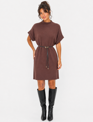 Jurk Lora Bruin
