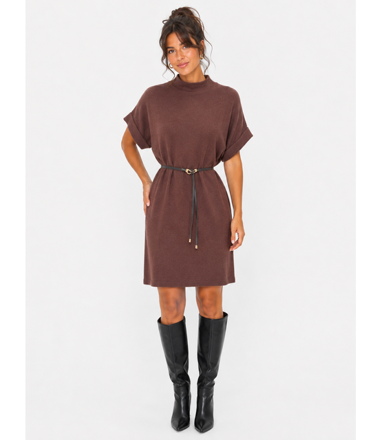 Jurk Lora Bruin