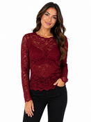 Top Kiki Kant Bordeaux