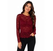 Top Kiki Kant Bordeaux