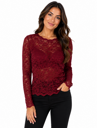 Top Kiki Kant Bordeaux