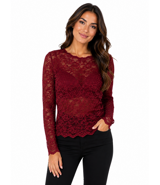 Top Kiki Kant Bordeaux