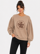 Trui La Dolce Taupe