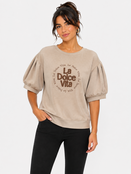 Top La Dolce Taupe