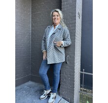 Jas Hart grijs