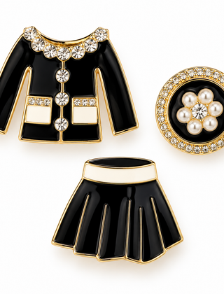 Broche Fashion Zwart
