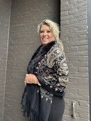 Sjaal Diva Zwart