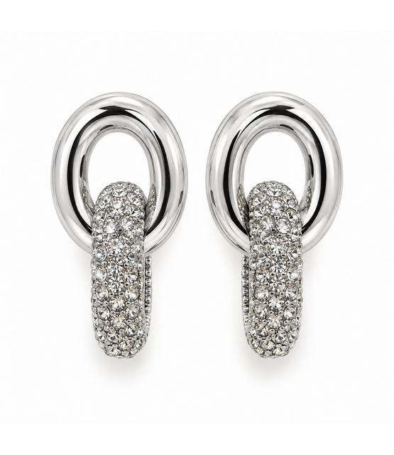 Oorbellen Bling Zilver