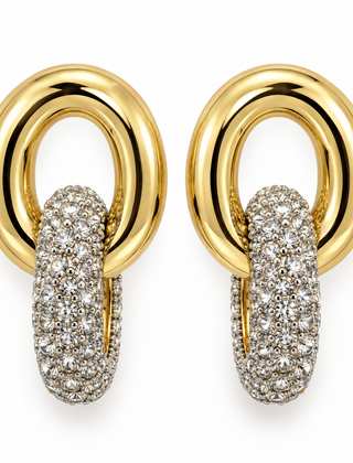 Oorbellen Bling Goud