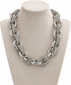 Ketting Bling Zilver