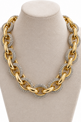 Ketting Bling Goud