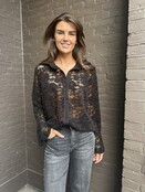 Blouse Kant Zwart