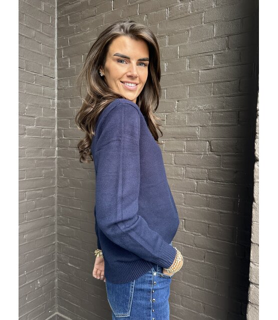 Trui Nicole Blauw