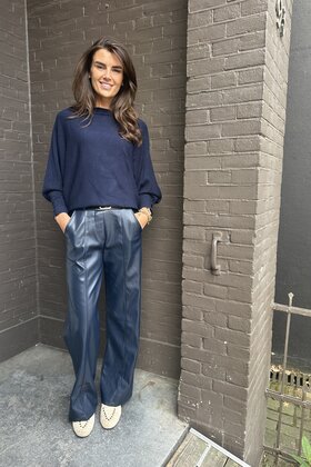 Broek Paula Blauw