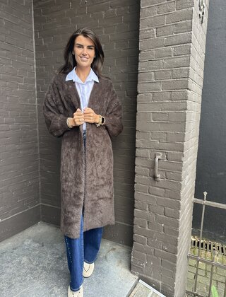 Vest Diva Bruin