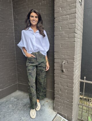 Jeans Balloon Army Studs