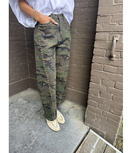 Jeans Balloon Army Studs