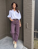 Broek Balloon Kim Bordeaux