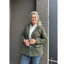Jas Dion army groen