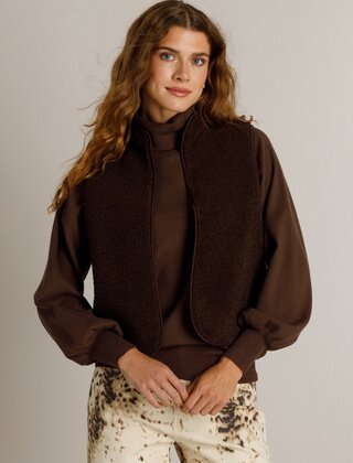 Bodywarmer Kyla Bruin