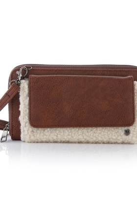 Telefoon/Portemonnee Tas Annie Bruin
