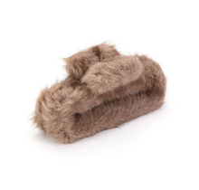 Haarklem Fluffy Taupe