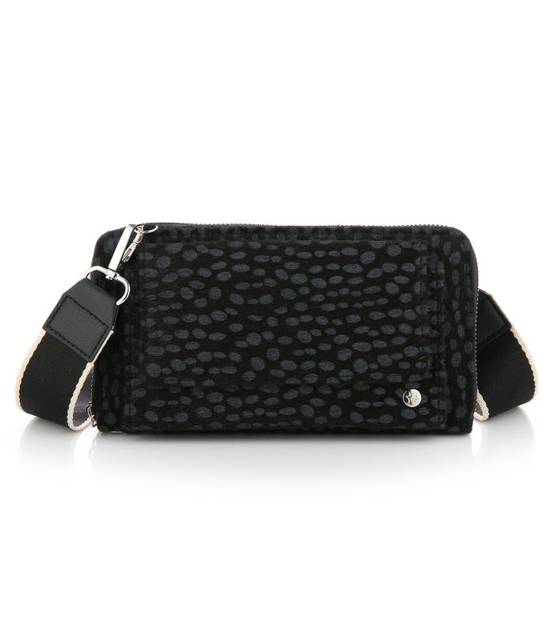 Telefoon/Portemonnee Tas Cheetah Zwart
