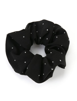 Scrunchie Zwart Sparkle