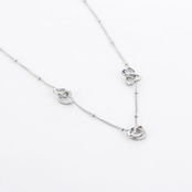 ketting Infinity Heart Zilver